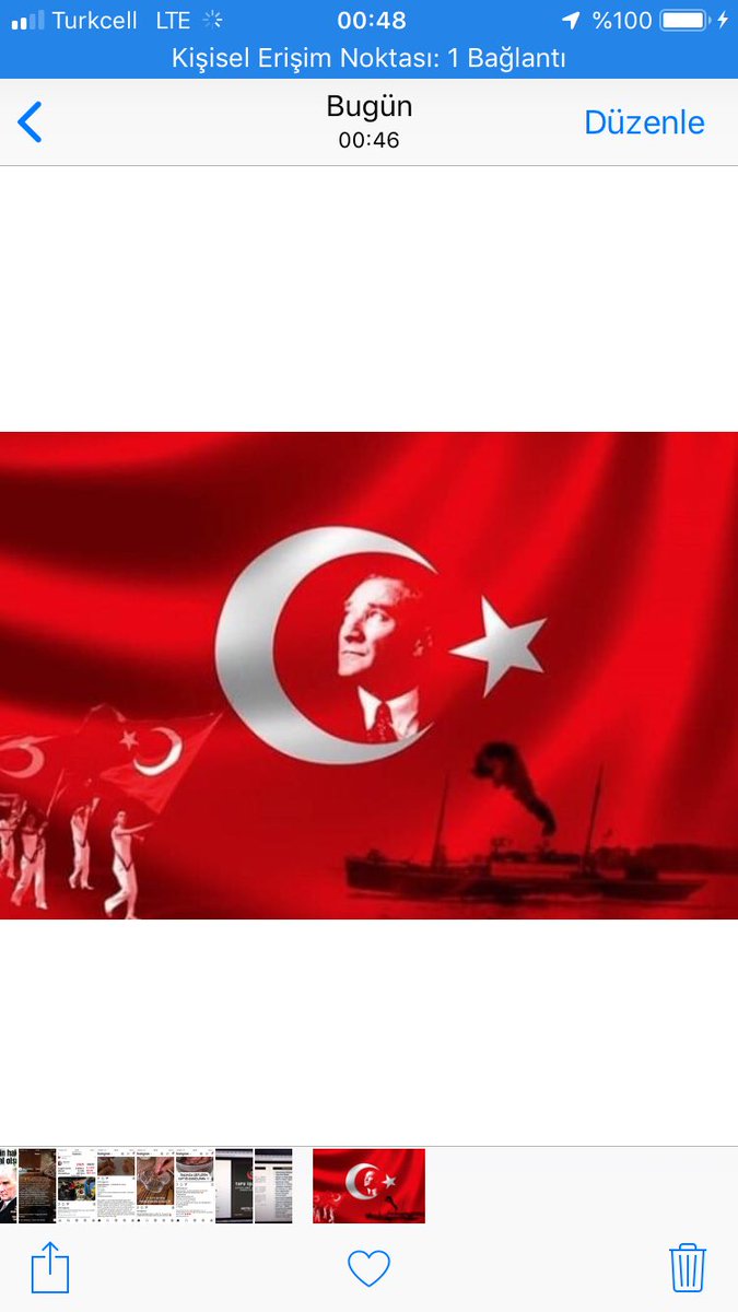 19 MAYIS 1919 ,  2.ERGENEKON  DİRİLİŞ  DESTANIMIZDIR. 

🇹🇷  TÜM ÜLKEMİZE 'KUT'LU OLSUN  🇹🇷  

H.D.