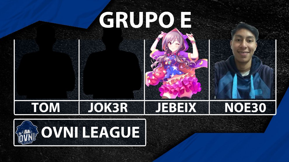 #ClashRoyale | #OvniLeague

👽GRUPO E👽
1.@tom_hp07🇲🇽
2.<a href="/Jeyker12689976/">Jeyker</a>🇻🇪
3.@Jebrix1998🇲🇽
4.<a href="/noe30_gg/">Noe30_gg</a>