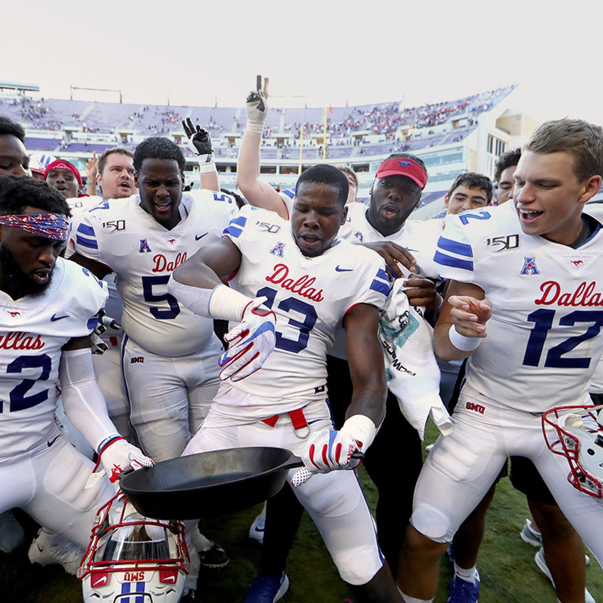 DVYLN__'s tweet photo. #AGTG After a great talk with @CoachThibbs i am blessed to announce I have a received an offer to Southern Methodist University‼️ 
@HebronFootball @lovett_coach @hebroncbrazil @hebroncbrazil https://t.co/Tl4wwXcmOP