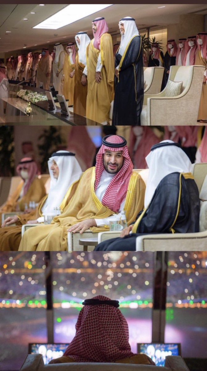 الفوز والله حضور معزي الثاني
       اليا حضر وقف الدنيا وقعدها 🙏🏻🙏🏻

 #محمد_بن_سلمان
#كاس_خادم_الحرمين_الشريفين 
#الهلال_الفيحاء