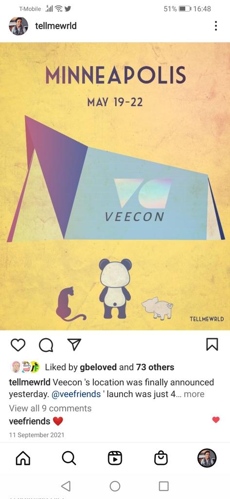 The <a href="/veecon/">VeeCon</a> poster I made in September is now on the official <a href="/Ledger/">Ledger</a> X <a href="/veecon/">VeeCon</a> collab ! How insane 🎉 

<a href="/garyvee/">Gary Vaynerchuk</a> <a href="/veefriends/">VeeFriends</a> can I get a little shout out? #VeeFriends