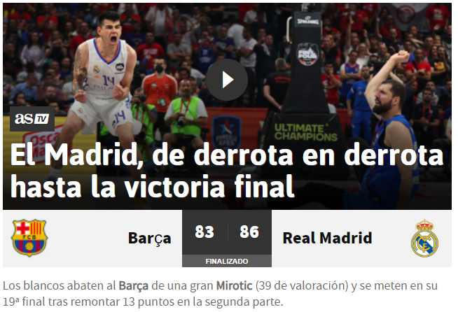 san_anticule's tweet photo. 4 años despues el Real Madrid de baloncesto y el de futbol juega una final de champions el mismo año GRANDES !!!!! #realmadrid #champions #europa #copadeeuropa #europecup #barsa #anticule #barcelona #realmadrideuropa #elreydeeuropa #campeonesdeeuropa #comonotevoyaquerer https://t.co/74gPYIzqaY