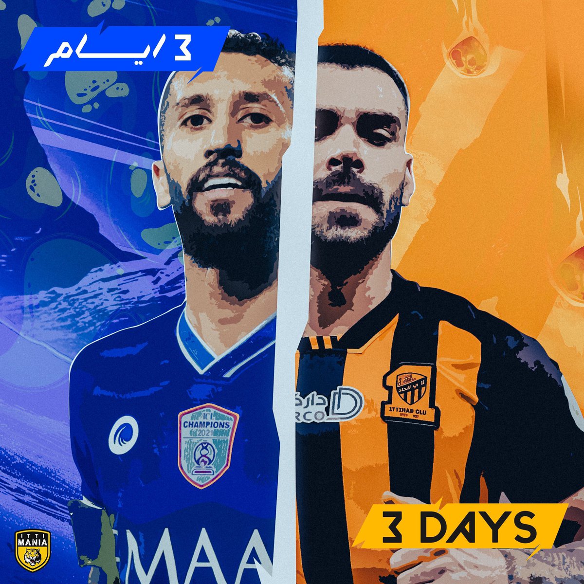 IttiMania's tweet photo. تبقى من الزمن (3) ايام على الكلاسيكو 😋🧡

#ElClasico https://t.co/Db5VNXqQFL