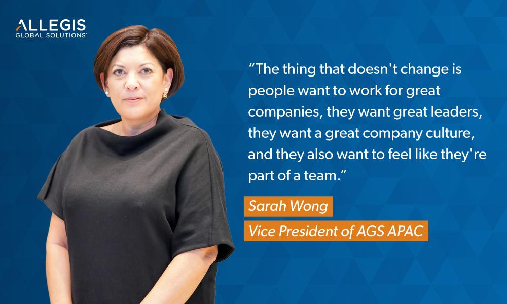 AllegisGlobal's tweet photo. AGS APAC Vice President, Sarah Wong, recently shared her thoughts with @HRD_Asia on how companies can overcome #staffing challenges and get work done better with new approaches. Read the article: https://t.co/QruQ7Wv4jL 
#RPO #HR #WorkforceStrategy #UniversalWorkforceModel https://t.co/MxQ0NZRq8N