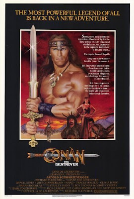 Happy 74th birthday, Grace Jones! Here\s my recycled review of Conan the Destroyer (1984):  