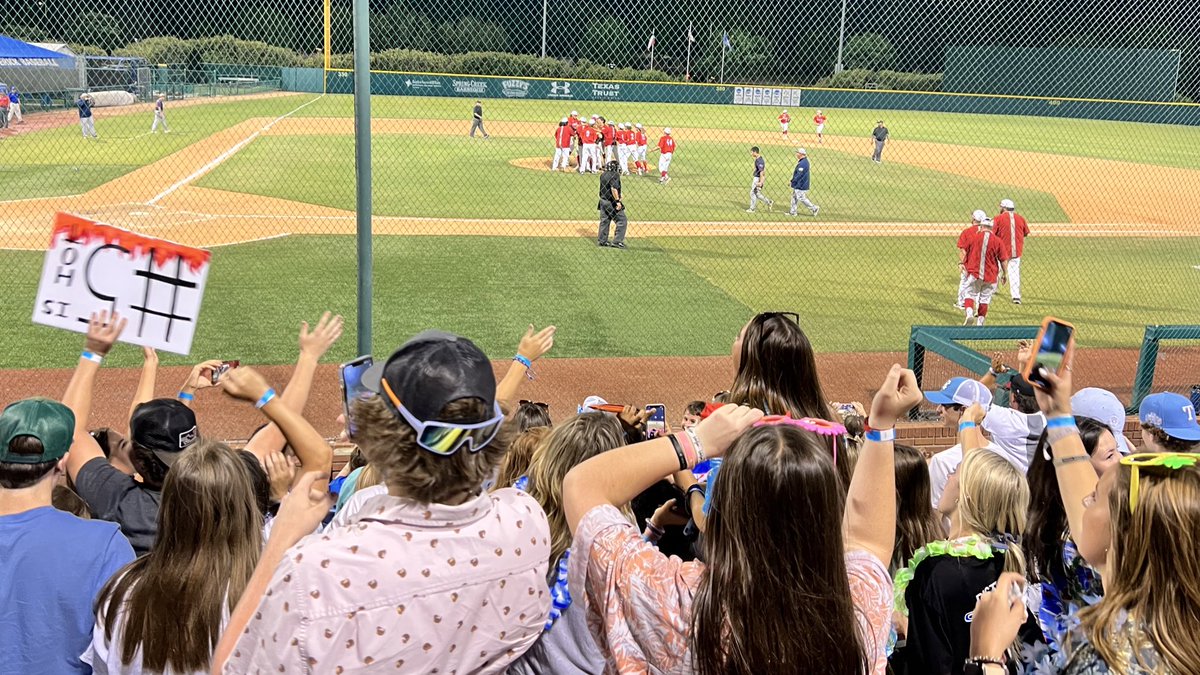 The Eagles defeat the Lions 7-3 and advance to the TAPPS Div. III State Championship making LCCS school history! Let’s go, Eagles! #lccseagles #wogwag #championship <a href="/VYPEDFW/">VYPE DFW</a> <a href="/dfwvarsity/">dfw varsity</a> <a href="/TAPPSBaseball/">TAPPS Baseball</a> <a href="/HSwfaa/">WFAA HS Sports</a> <a href="/wade_whites/">Wade Whites</a> <a href="/CAaron7/">Chris Aaron</a>