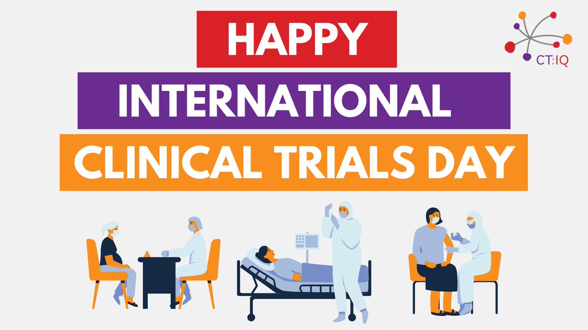 CTImpactQuality's tweet photo. Today we celebrate International Clinical Trials Day - a day that recognises how important #ClinicalTrials are to medical advancements worldwide. To all those who work tirelessly in our sector &amp; to anyone who has ever participated in a clinical trial – we thank you!  #ICTD2022 https://t.co/yE82MX19NN