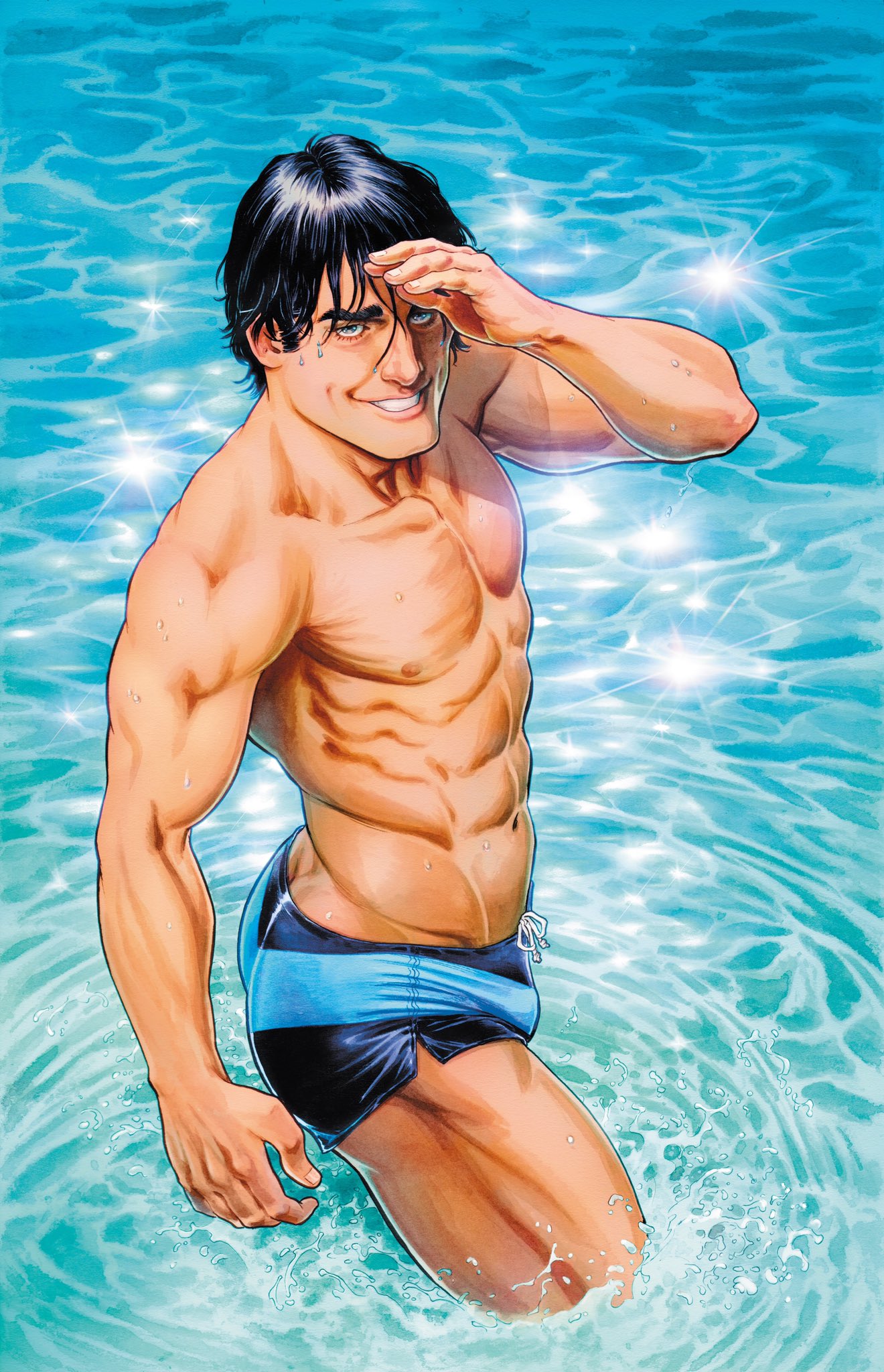 swimsuit cock  / X