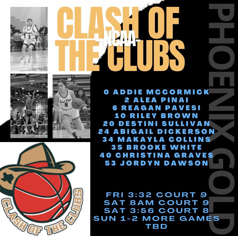 phoenixselect's tweet photo. Phoenix Gold playing in the @Ohio_Basketball Clash of the Clubs at the Dallas Convention Center this weekend💪🏀 Kids from EastView, Jarrell, Vista Ridge, St Michaels, Cedar Park, Georgetown, Thorndale &amp; Burnet☺️ #NCAAcertified #highLevelBall #phoenixProud @jamberbball https://t.co/RvTbC0rdeP