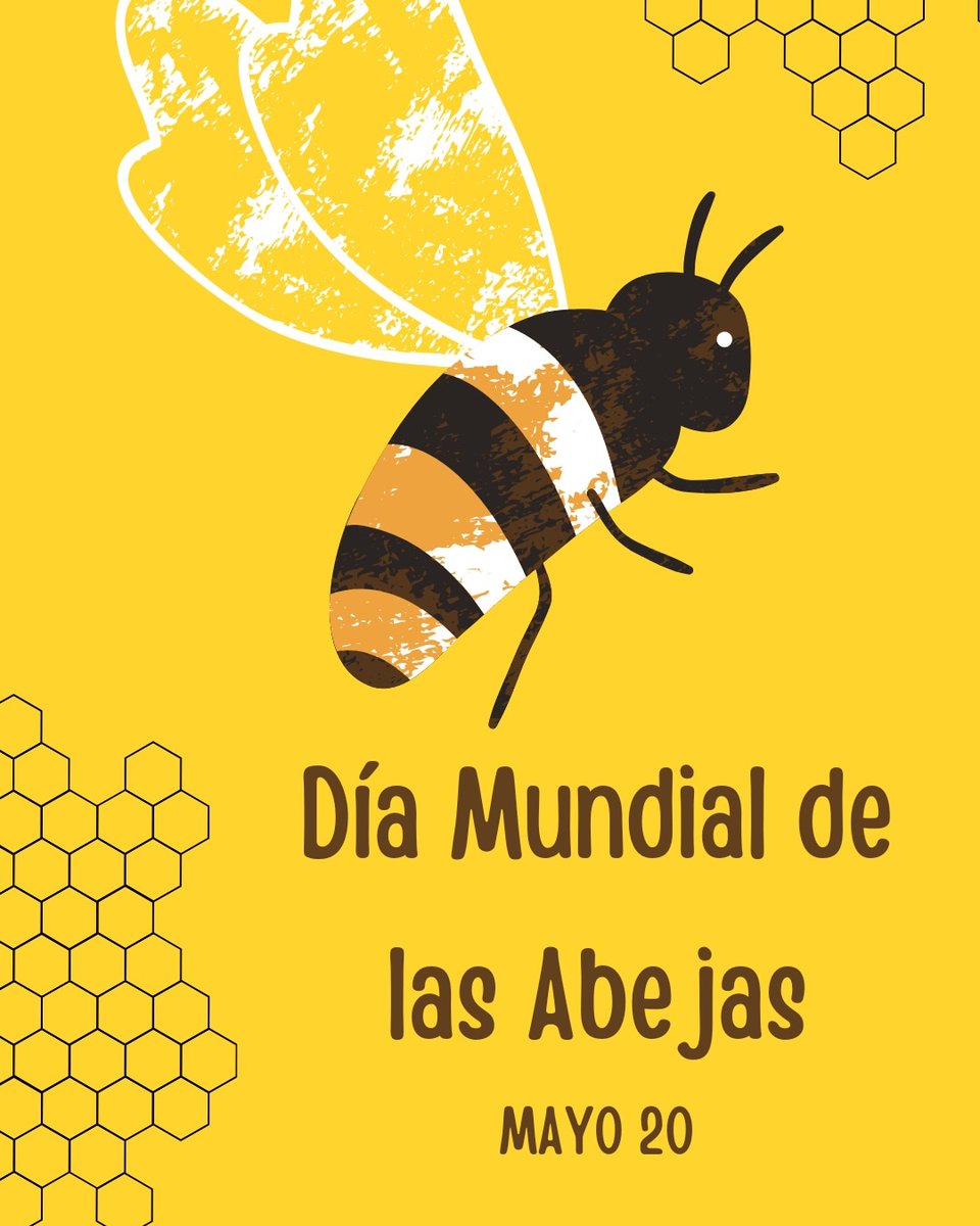 BiblioUsmJmc's tweet photo. ☆ Cada 20 de mayo desde el año 2017, se celebra el #DíaMundialdelasAbejas🐝🐝 para crear conciencia sobre su importancia, la fecha coincide con el natalicio de #AntonJansa, quien en el siglo XVIII fue pionero en las técnicas modernas de apicultura en su país natal Eslovenia. https://t.co/SkWmOX4kFM