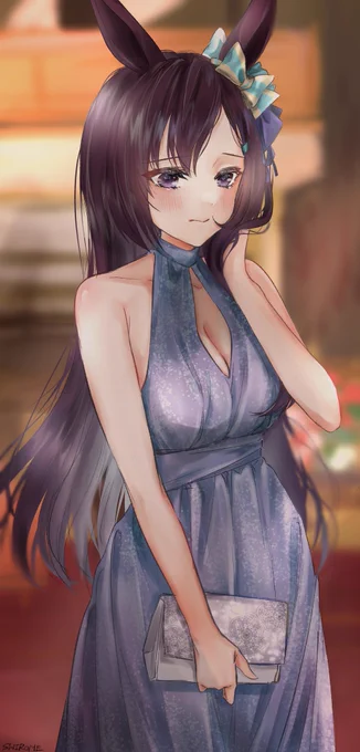 おめかしドーベル
※シチュエーションはご想像にお任せします
#ウマ娘 #メジロドーベル 