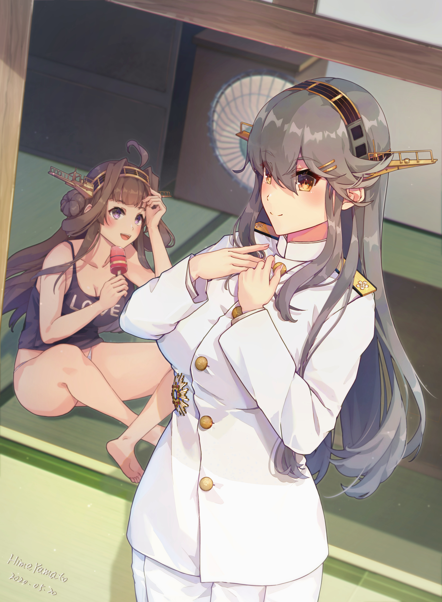 Himeyamato 榛名改二乙 艦これ T Co I5x1zg9poq Twitter