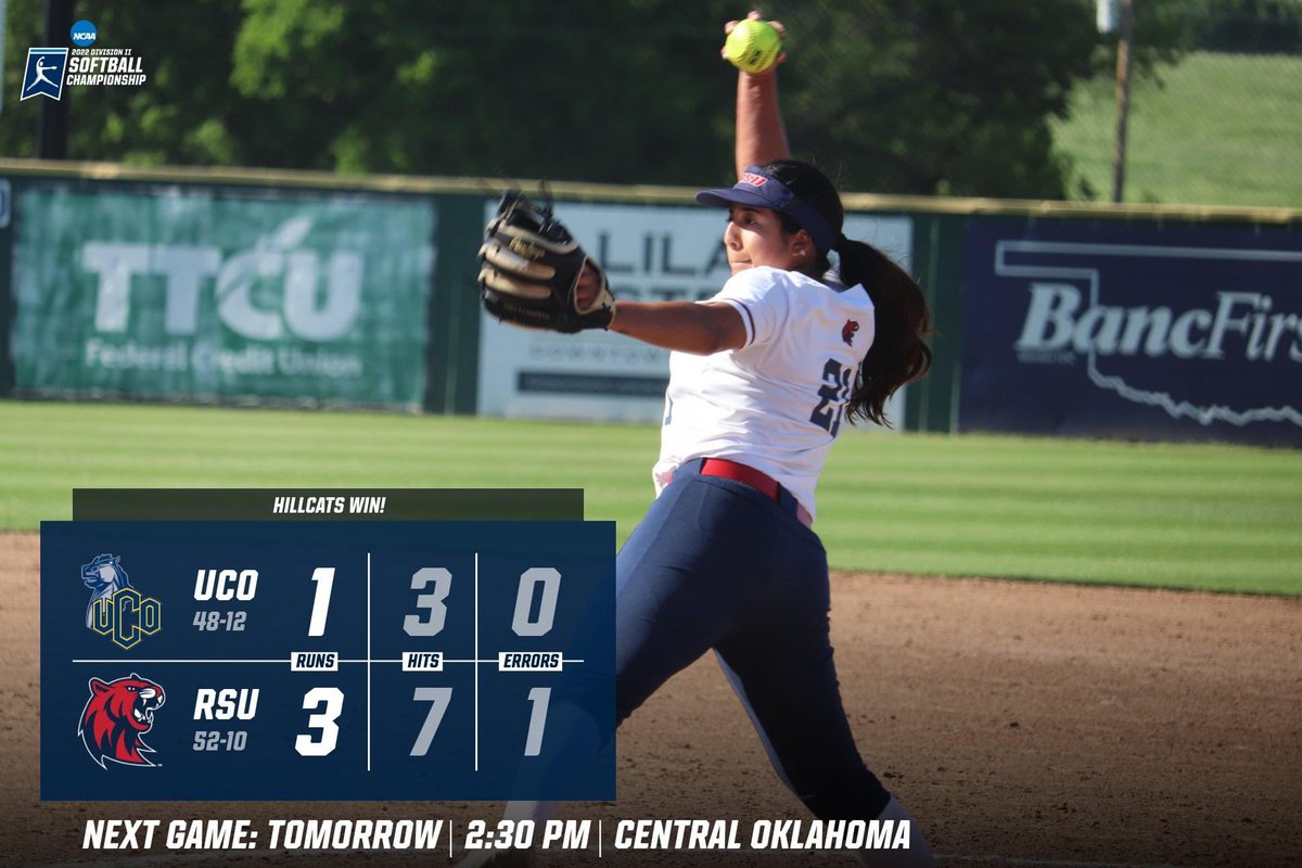 rsusoftball's tweet image. Game one ✅
Come see us tomorrow at 2:30 😼
#HillcatSoftball #purposedrivenmindset