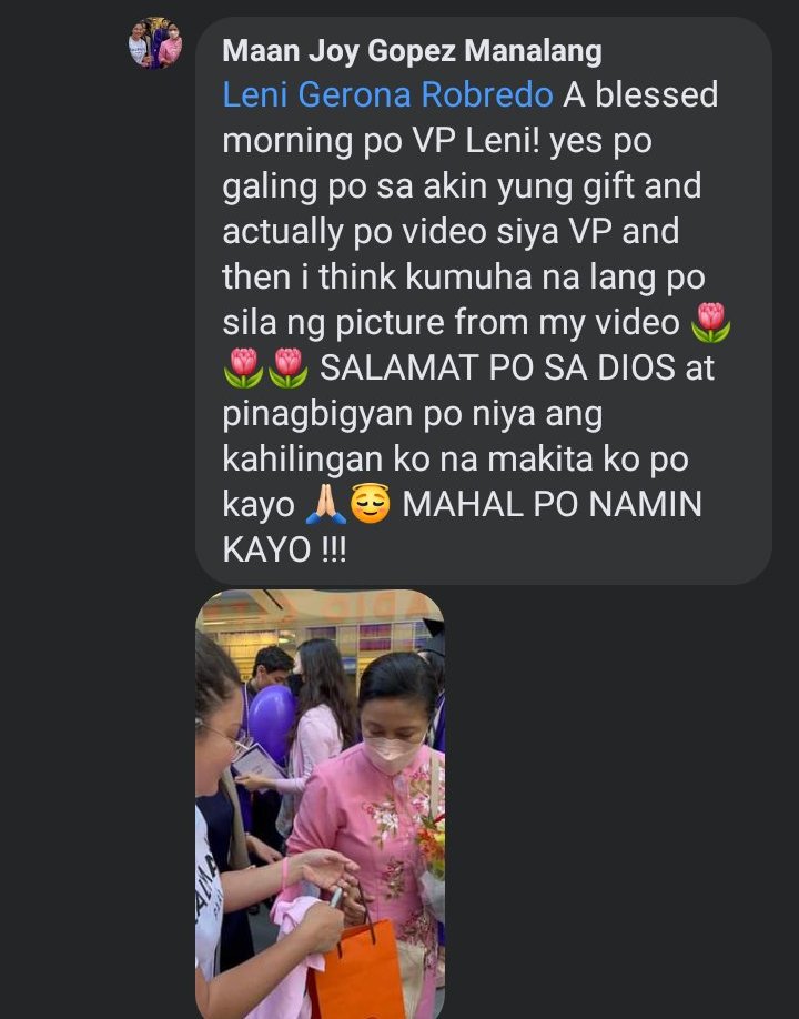 IamMadsDN's tweet photo. It has been proven (with a video and pic by the person herself who gave it to VP Leni) that the Hermes paper bag VP Leni was holding was a gift. I wouldn't be surprised if the Balenciaga bag is also a gift to her. But, even if she bought it herself, no big deal. 
📸ctto https://t.co/PmmKWq6dAx