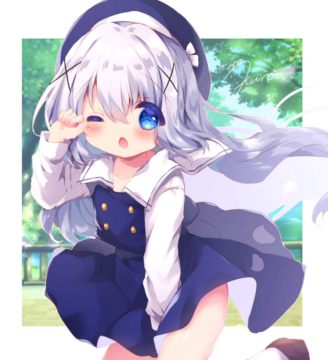 苺うさぎ〜』シーグラスアート 春 - メルカリ