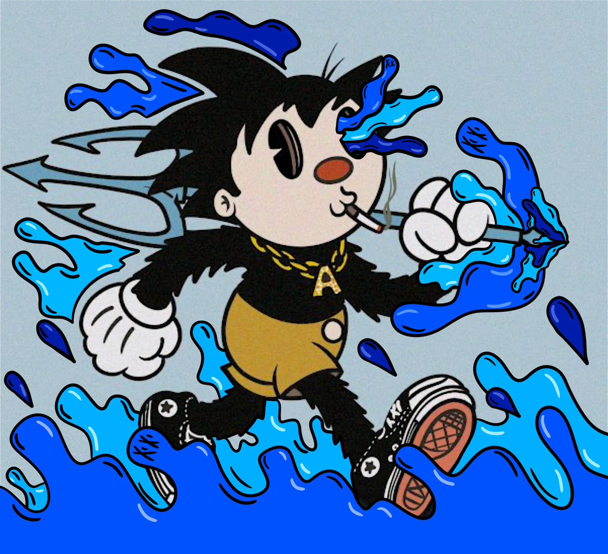 In celebration of our collab with <a href="/Cryptoon_Goonz/">Goonz</a> we are choosing 5 Goonz to be Menjified 🌱

Number 3 goes to @Leon_Riedel98  🌊