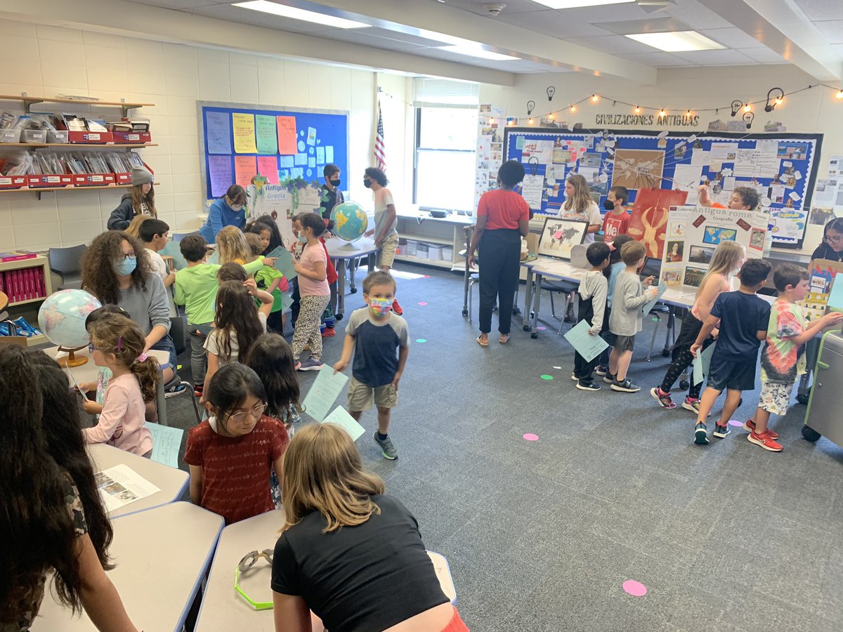 warnermactoros's tweet photo. Civilizaciones Antiguas EXPO 2022!! What a day! Showing off a year of INCREDIBLE student work in sixth grade. #fuerzamac https://t.co/bDXQxyVymK