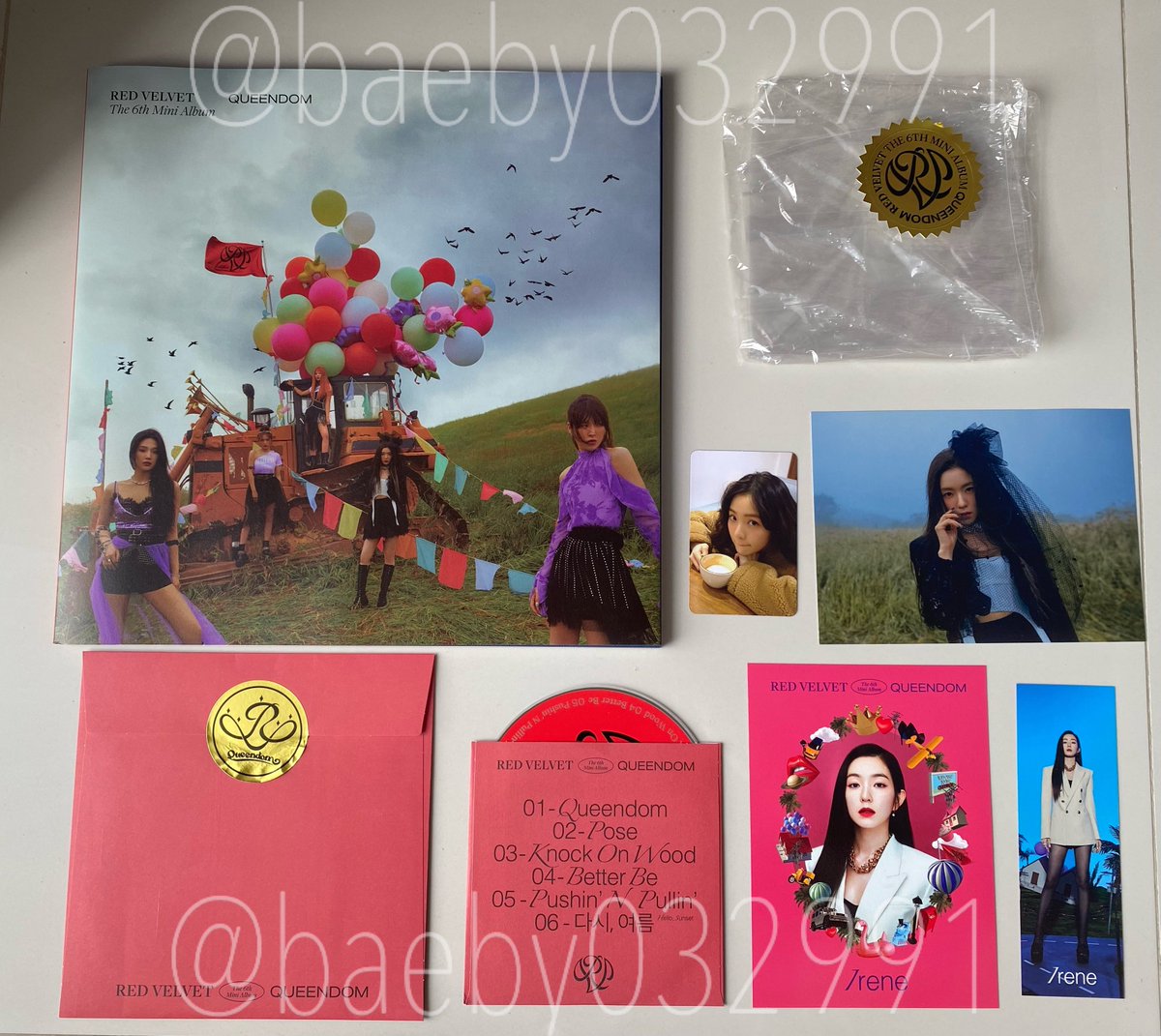 baeby032991's tweet photo. 💌พร้อมส่ง💌 

📓บั้ม Queendom allไอรีน ของครบ +การ์ดพิเบไก่ทอด 
📮ราคา 1290 บาท รวมส่ง

สนใจสอบถามทาง dm ได้เลยค่า
#ตลาดนัดรวว #ตลาดนัดrvv #ตลาดนัดredvelvet https://t.co/4BTgFQDpz2