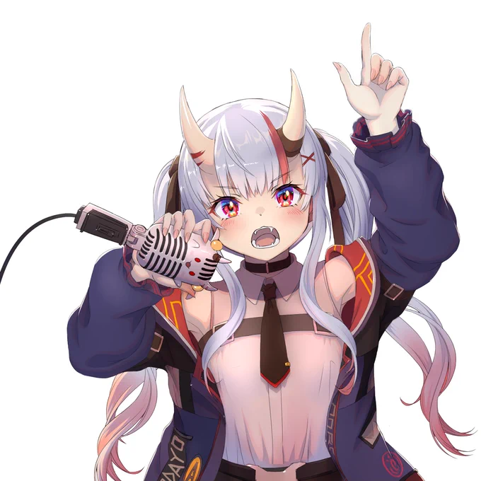 「成仏させちゃう余!」

お嬢が成仏させちゃうぞ歌ったらこんな感じかなーと。
#百鬼あやめ #百鬼絵巻 