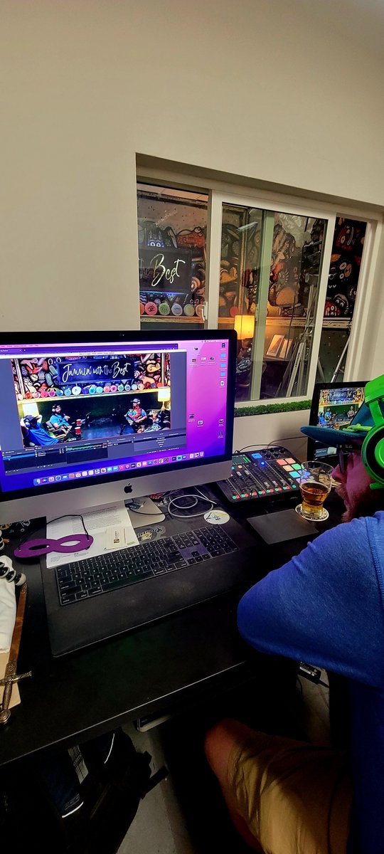 In studio with Matty O and Luke Humphries #JamminWithTheBest <a href="/OTBpodcastnet/">OTB Podcast Network</a>