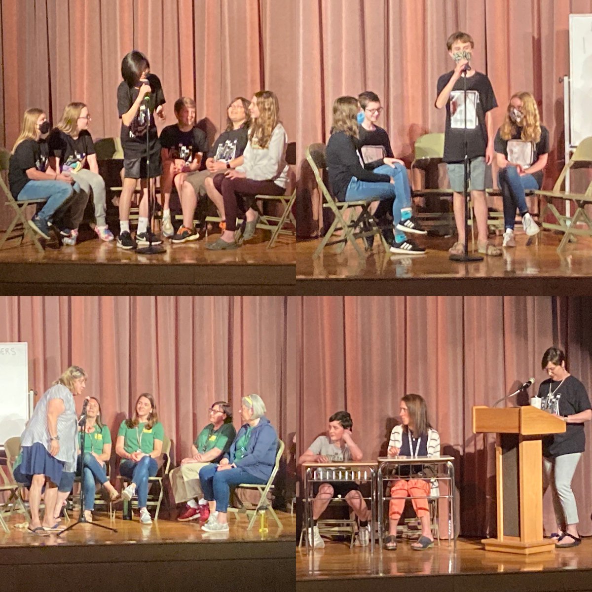 EPSDLmms's tweet photo. Congrats to all at a super-fun first-ever student-vs-teacher Reading Olympics competition! 😁📚 https://t.co/UJRHotcvla