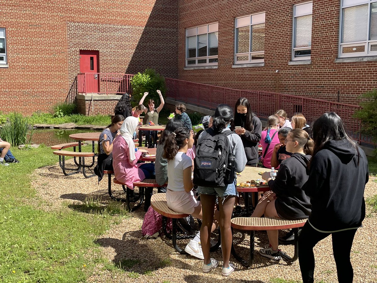 mad_library's tweet photo. Our first reading celebration since 2019! Turnout was great and we were able to recognize our seniors and top readers. Looking forward to continuing to build our program in the new library next year! https://t.co/P98XYqDaIj