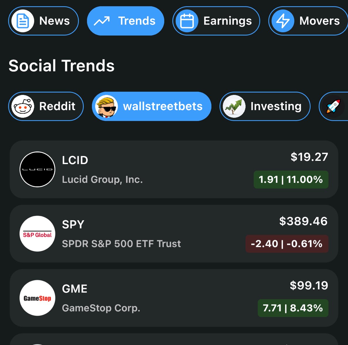 RT @UpTick_Finance: $LCID is currently the most mentioned stock on wallstreetbets

https://t.co/WYab1jQKUh https://t.co/0Li9zMQFIz