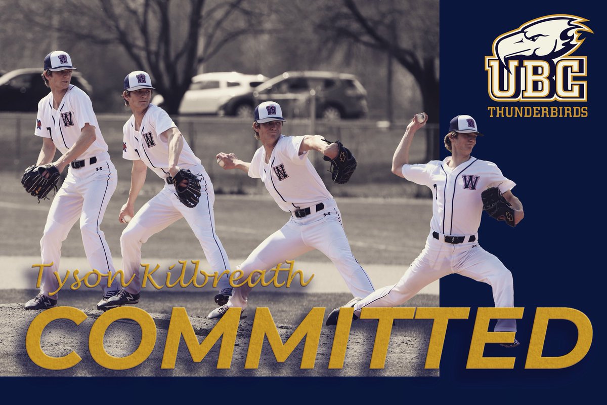 🚨 Commitment Alert 🚨 Wildcats SP Tyson Kilbreath has committed to continuing his athletic and academic careers at the University of British Columbia with <a href="/ubc_baseball/">UBC Baseball</a> 

Congratulations Tyson we can’t wait to see you continue to succeed on and off the field! 
#gowildcats