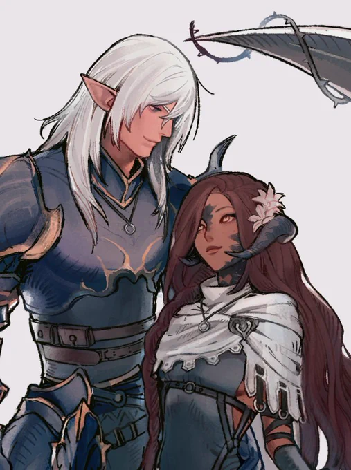 commission of a very pretty couple 