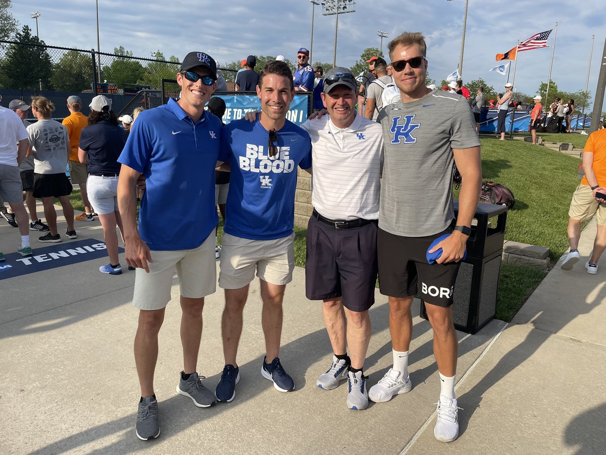 How about them Cats !!!!! Taking out the #1 team in the country, TCU !!! Final Four Bound  #BBN       <a href="/UKMensTennis/">Kentucky Men's Tennis</a> <a href="/UKMitchBarnhart/">Mitch Barnhart</a>
