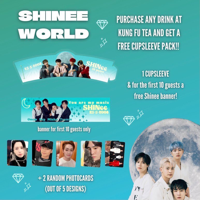 ffdaebak's tweet photo. Design reveals for our SHINee World event! 

#shinee #shawol #shineeworld #cupsleeve https://t.co/HVkudGgW8M