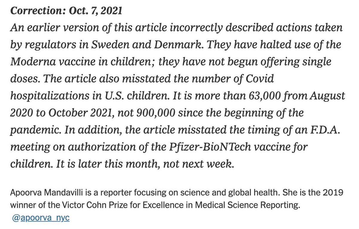 Oof @nytimes that is one hell of a correction. https://t.co/Zb3oRRIGie