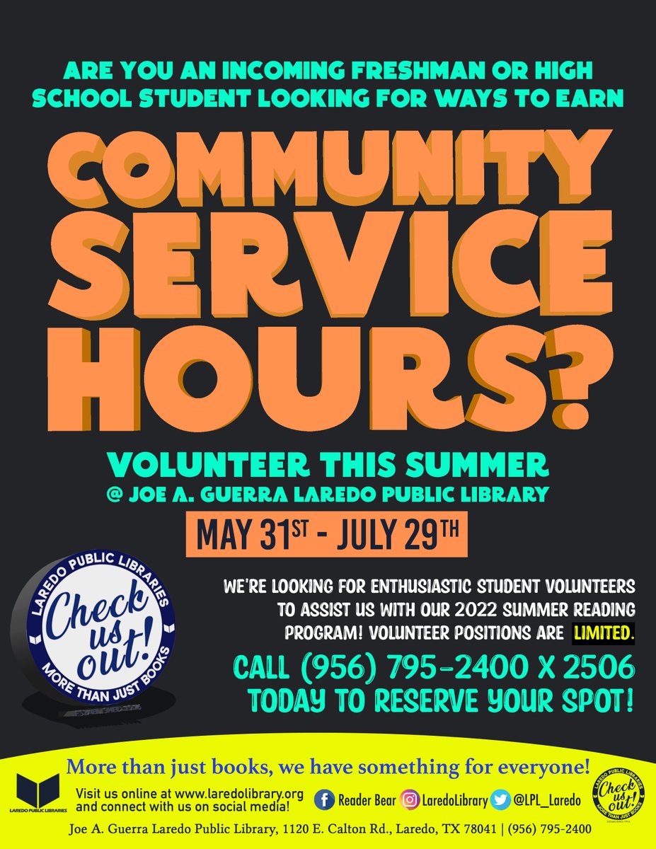 Laredo Library tweet media