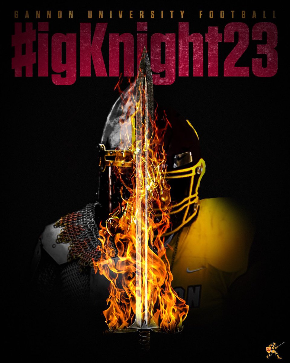 Great things happening at @FootballGannon
Blessed to be a part in growing Golden Knight Football #igKnight23