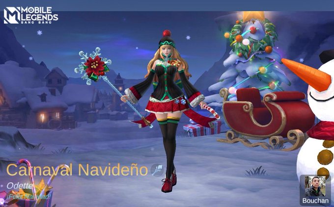 Acabo de obtener una nueva apariencia Carnaval Navide&ntilde;o en Mobile Legends: Bang Bang! &iexcl;Enfrent&eacute;monos<a href="/tag/nuevafotodeperfil"class="tags"><span>#nuevafotodeperfil</span></a>