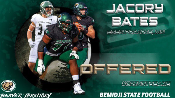 Excited to announce I’ve received my first scholarship offer from Bemidji State University. Grateful for the opportunity! <a href="/CoachMcLin/">Marcus McLin</a> <a href="/BSUBeaversFB/">Bemidji State Football</a>