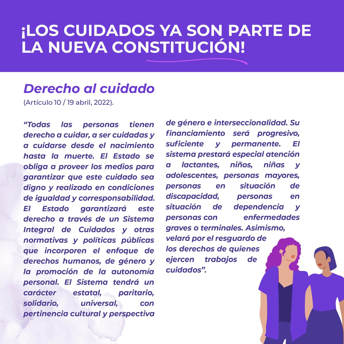 CEMgenero's tweet photo. ¿Por qué es importante incorporar el Cuidado y el Trabajo doméstico en la Constitución?

Les entregamos una nueva infografía, esta vez sobre la relevancia que tiene el Cuidado y el Trabajo doméstico, y cómo han sido incluidos en la Nueva Constitución. 
Infografía completa en IG https://t.co/hzWtsEBFwv