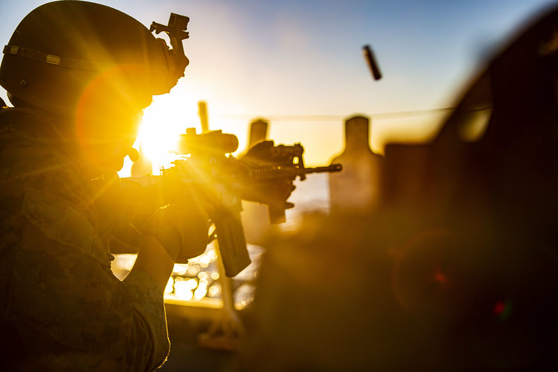 RATE OF THE WEEK: Gunner's Mate (GM) is the perfect job for gun lovers! From grenade launchers to small arms to missiles, GM's do it all! If it shoots, it’s their responsibility.

For more info, visit Navy.com/local.

#usnavy #americasnavy #gunnersmate #forgedbythesea