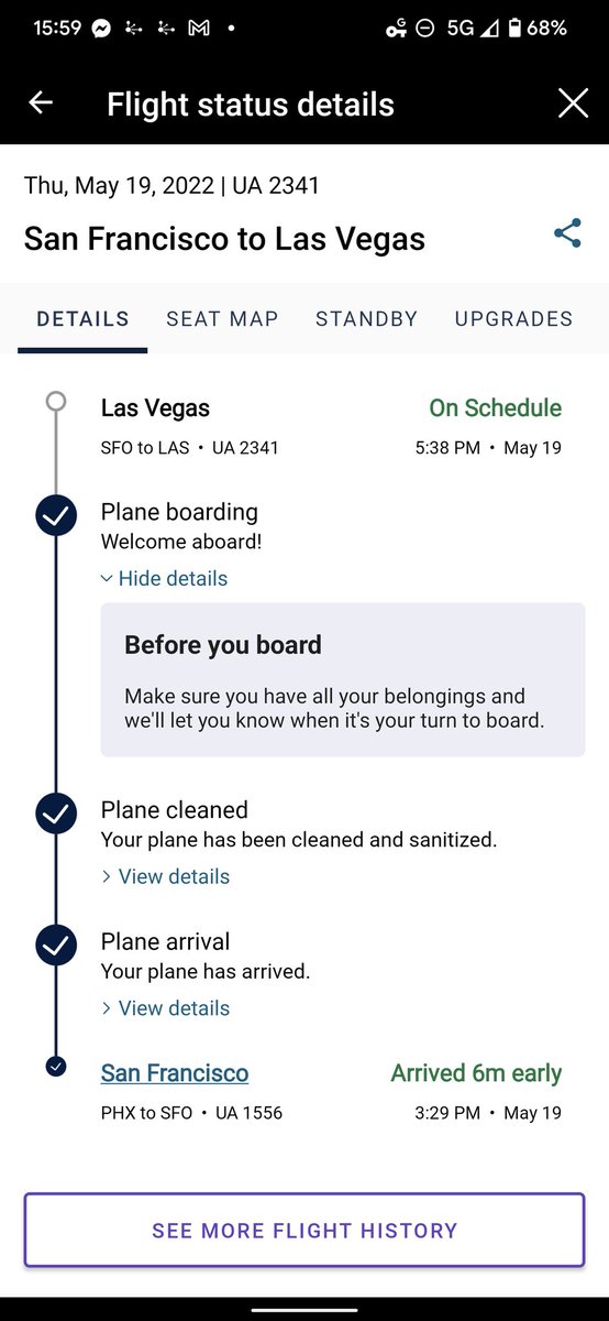 s_kennedy's tweet photo. I'm so glad @united tells me the aircraft was cleaned. Too bad they don't actually clean the aircraft. https://t.co/HswUTdphql
