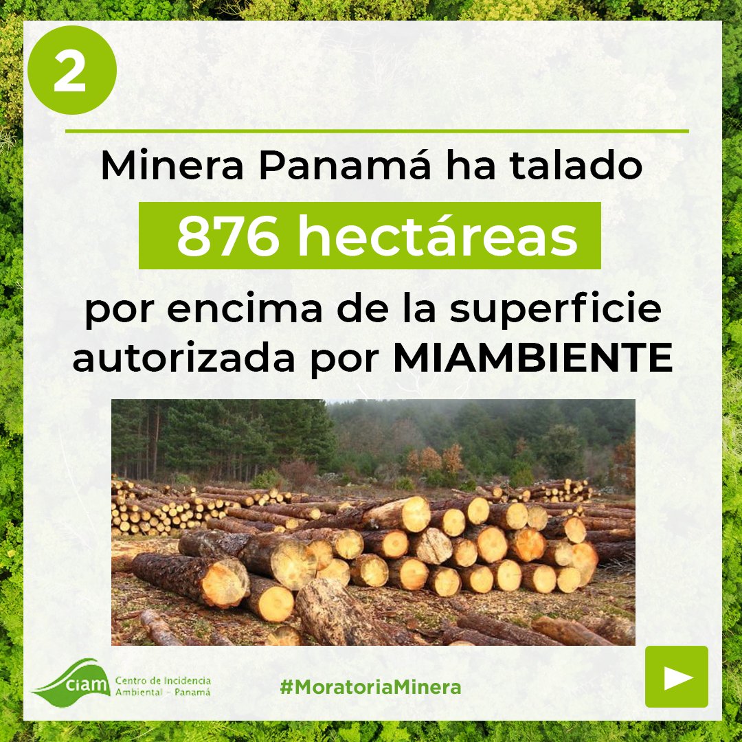 ciampanama's tweet photo. Con incumplimientos reiterados y con pleno conocimiento del gobierno nacional continúa la renegociación del contrato. Son más de 11 millones los adeudados a Áreas Protegidas mientras se destruyen ecosistemas #PANAMÁVALEMÁSSINMINERÍA https://t.co/a84Zqb1kAx