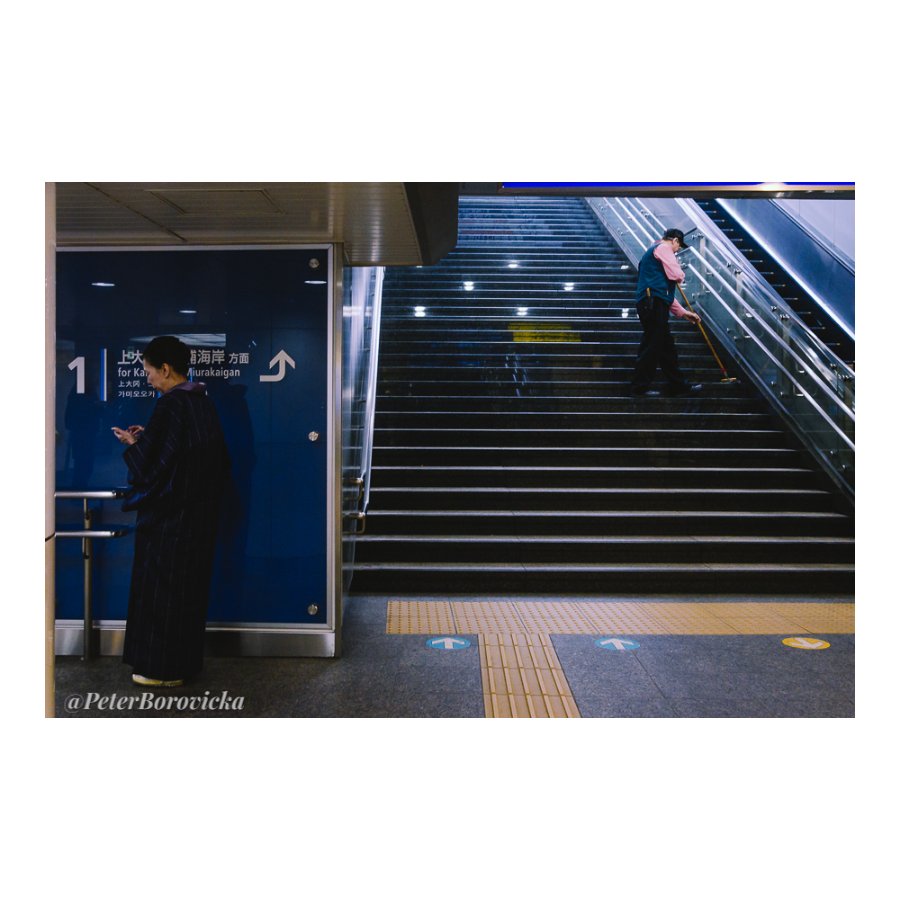 PeterBorovicka's tweet photo. 🌁 Streets of Tokyo: Blue Subway Station. Just another ordinary day in Japan. There is always something to take photos. 🤩📷

#Japan #Tokyo #nightintokyo #japanlife #streetphoto #streetphotography #tokyocameraclub #visitjapan #東京 #日本 #peacefulphotography #peterborovicka https://t.co/k21DrZ6R02