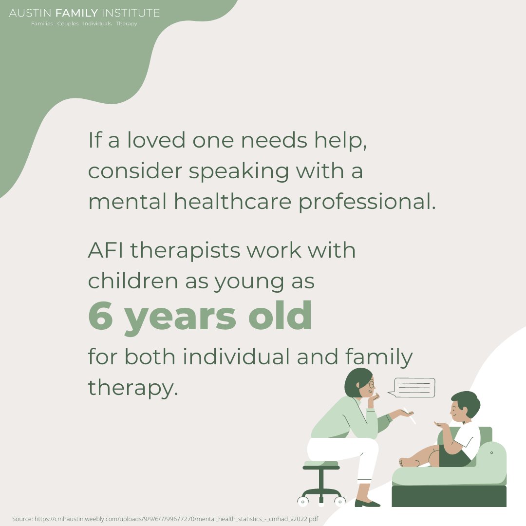 AFItherapy's tweet photo. Positive mental health is an essential part of a child's healthy development.

To learn more about SAMHSA, go to: https://t.co/aPoDw7OHfb

To learn more about AFI, go to https://t.co/8CBVpJrgxa https://t.co/jfyne6rUGg
