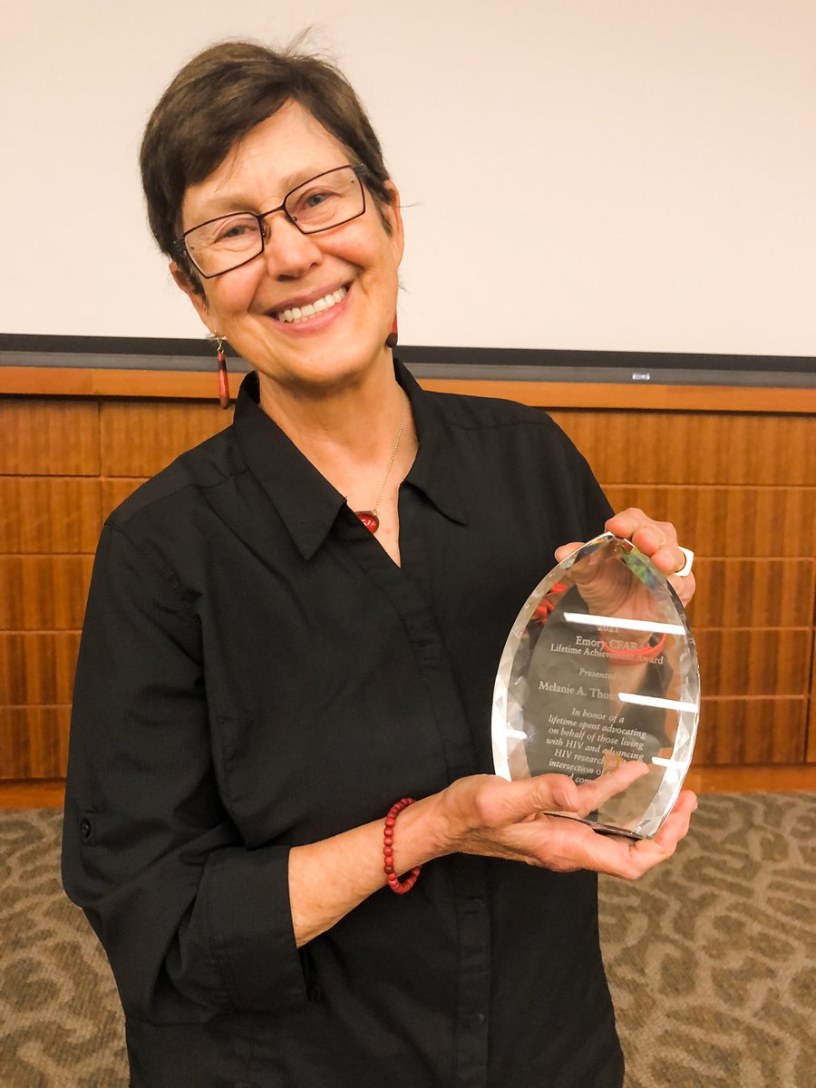 Thank you to everyone who joined us this evening as we honored @drmt & her impact in the national #HIV response with the inaugural #EmoryCFAR Melanie Thompson Lecture: Bridging HIV Science & Advocacy! Watch the recording: fb.watch/d6zHIBk1ur/