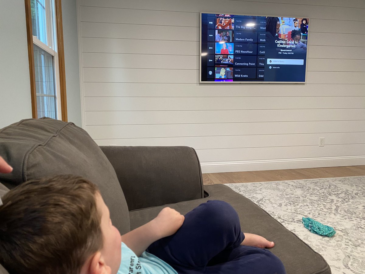 _frankigraziano's tweet photo. 10 minutes away from Cutline: COVID to Kindergarten—a show about kids under five during the pandemic—airing on CPTV/local PBS. I’ll be watching with my Pre-K’ers @wnpr #setyourDVRs https://t.co/Rm2zm2jgPY