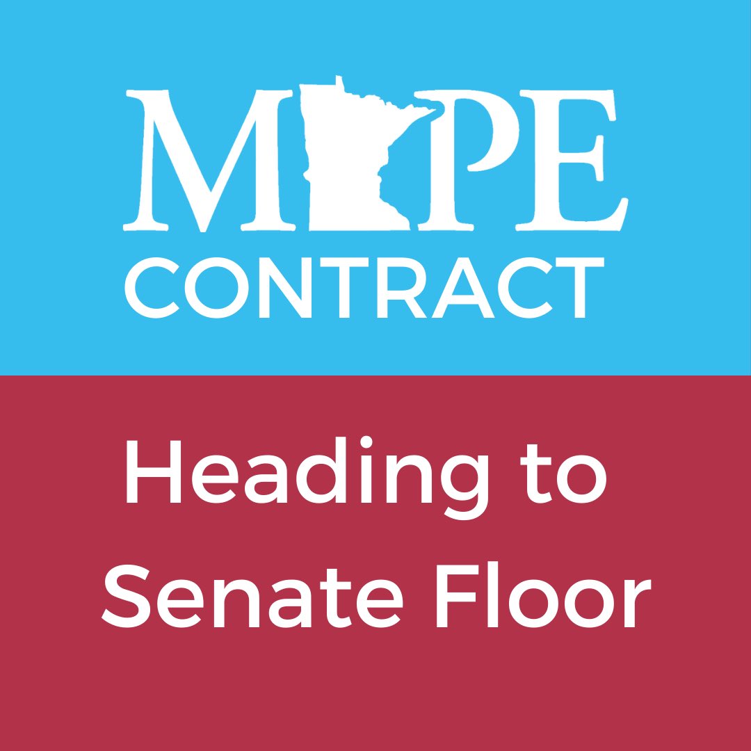 MAPE on Twitter "Contract passed the Senate Finance in a unanimous