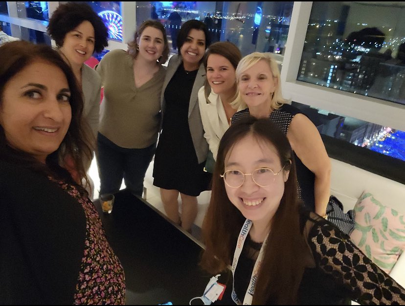 FadouaEM's tweet photo. Great to meet an amazing group of women doing what women do best…work hard and make an impact 👏 #WomenInHEOR #ISPORAnnual #HEOR https://t.co/0H859kVnOk