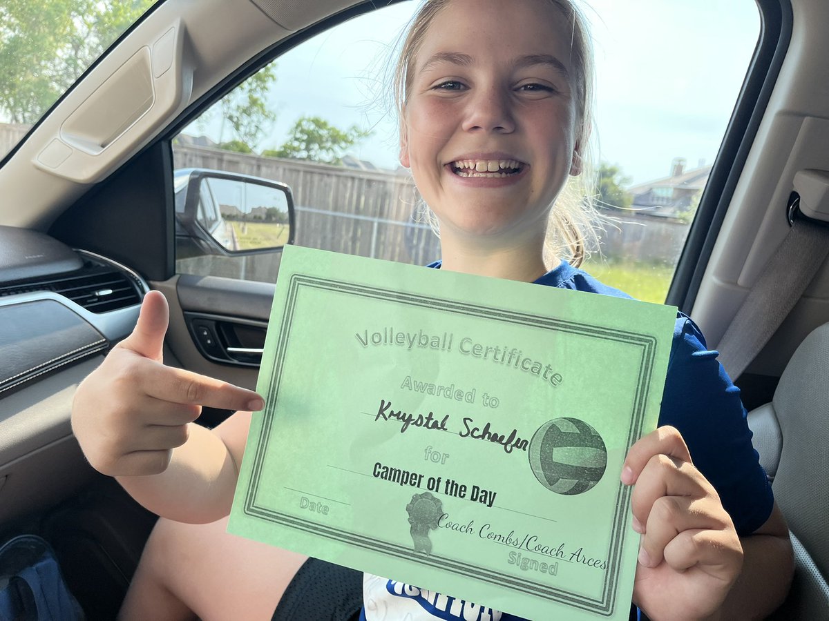kerduncschae's tweet photo. This girlie #kryseesissy has been rockin’ it!  Volleyball Camp, Basketball Camp and Swim!  Keep pushing towards “the wall”!  @ravens_anthony @DrAnthonyMS @terib05 @VogtislikeVote @VivBennett1 @CFISDAthletics @SuptMarkHenry https://t.co/yYD6o7o8iQ