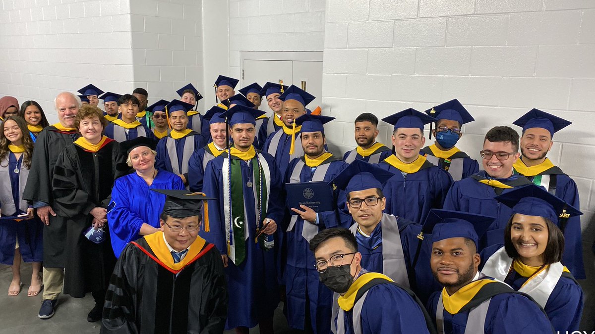 "Hello, World!" - here they come! What a celebration for #Kean2022  Good luck to all our CS and IT graduates and the places they are going -- <a href="/Amazon/">Amazon</a> <a href="/Google/">Google</a> <a href="/JPMorgan/">J.P. Morgan</a> <a href="/GM/">General Motors</a> <a href="/Accenture/">Accenture</a> ... + lots more and graduate programs.  #UpUpandAway