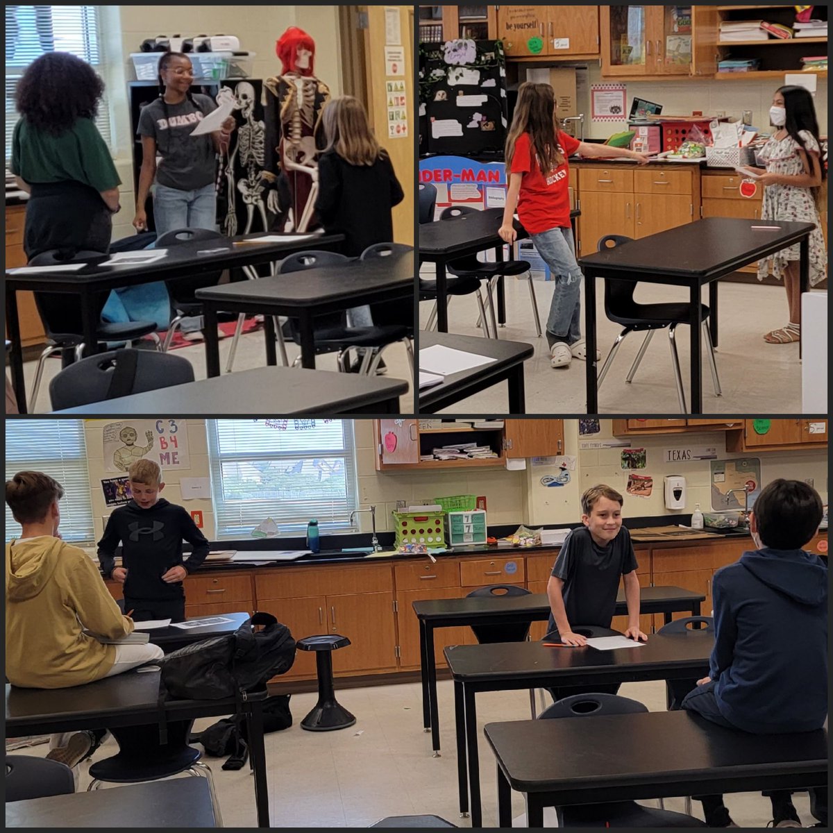 GiftedMrsGuzman's tweet photo. We had such an amazing time practing our presentation skills @NISDBernal today. @RContrestano @KyleSanchez90 and I worked with all of the @NISDGTAA students to prepare for their showcase. #education #teachertwitter #school https://t.co/RTAbgYCJGv