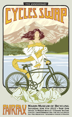 Bikemuse's tweet photo. Marin Bike Swap 2022 is coming! - https://t.co/IKxyxpclY9 https://t.co/JPaVvMvOsg
